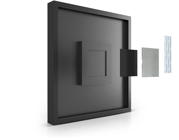 Frame avec système de suspension magnétique