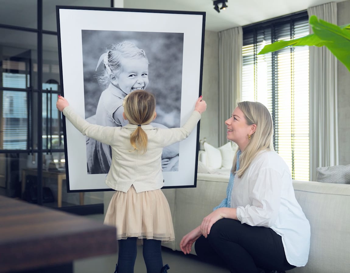 Mère et fille avec Frames<sup>®</sup>
