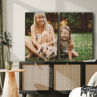 Photo sur bois : chaleureuse et naturelle