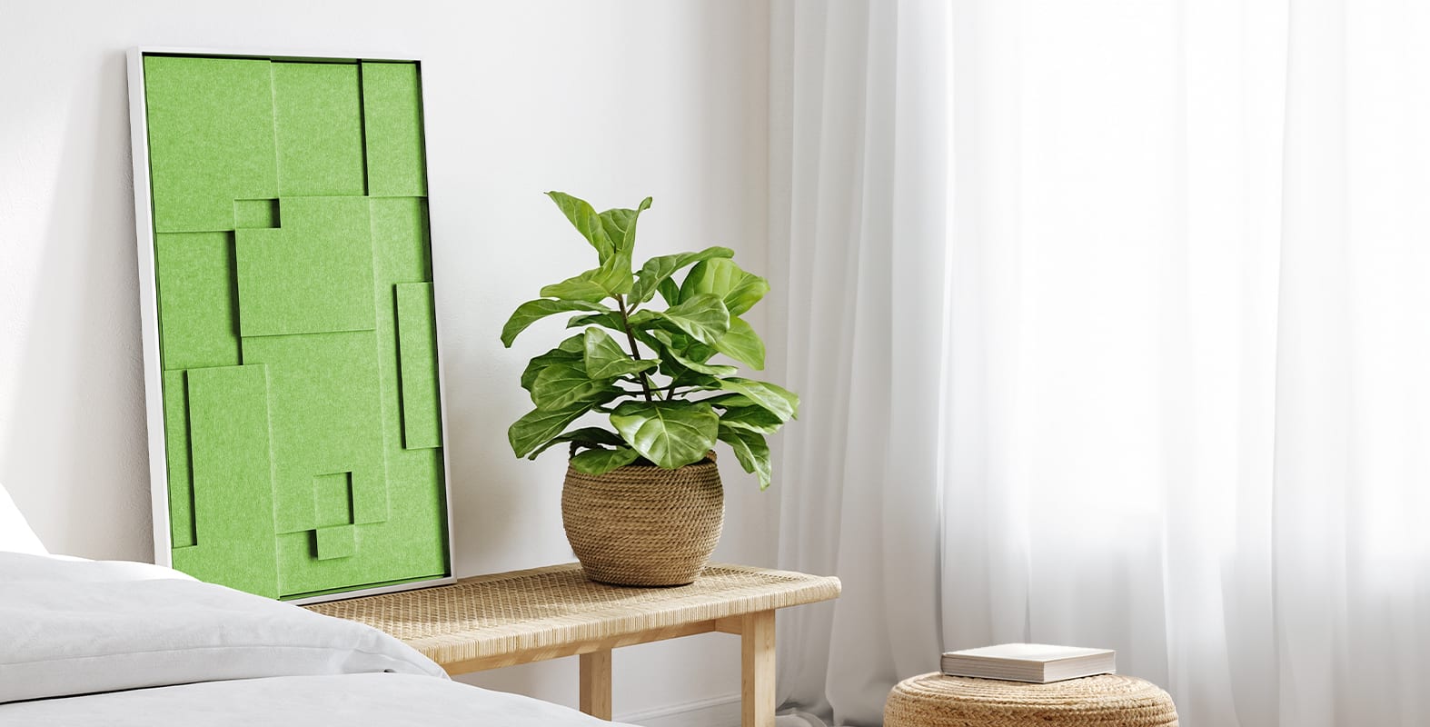 Art en Feutre. De magnifiques œuvres d'art pour chaque intérieur. Chaleureuses, douces et acoustiquement absorbantes !